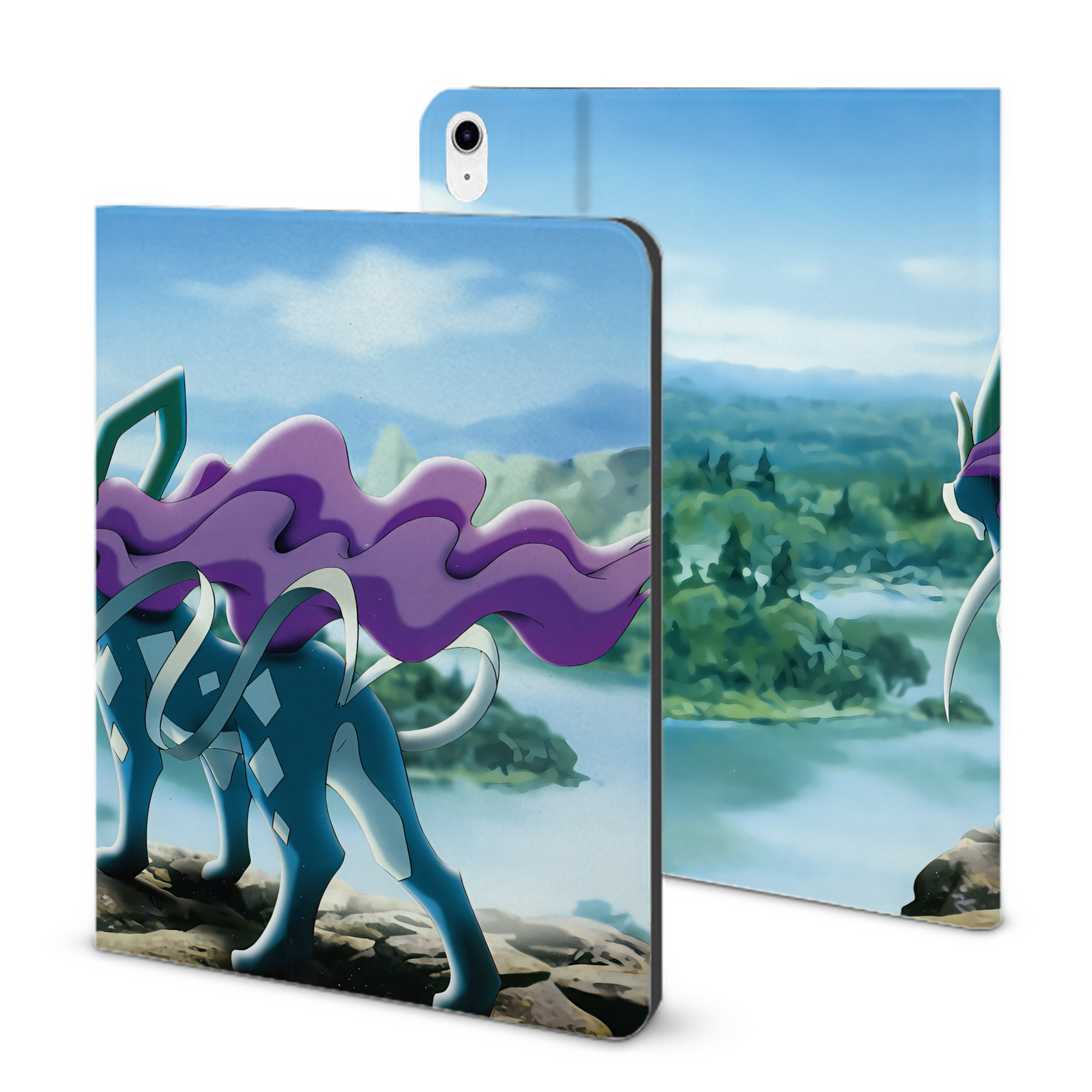 （画像用） ポケットモンスター Pokémon IPad ケース ブック型 PUレザー TPU 耐衝撃 軽量 薄型 ペン収納なし 全面保護 IPad 各モデル対応